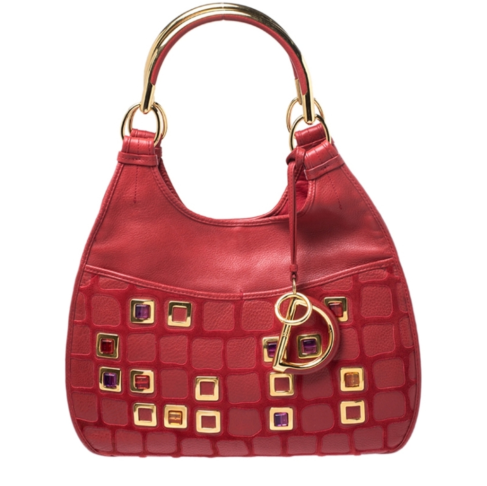 Christian Dior Embellished Hobo bag